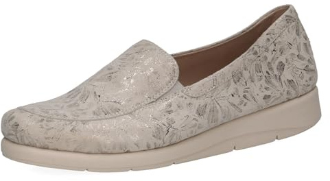 CAPRICE Damen 9-24750-41 Slipper, Offwhite/SILV, 36 EU