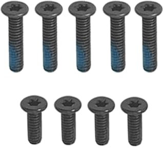 Gintai Vis 9pcs pour Lenovo IdeaPad Flex 5 14IIL05 81X1 81WS /14ALC05 82HU / 14ARE05 81X2 / 14ITL05 82HS / 15IIL05 81X3 / 15ALC05 82HV / 15ITL05 82HT châssis Ordinateur Portable Housse de Base