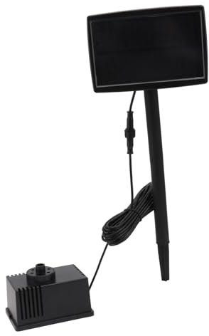 UPKOCH Kit Pompe Fontaine Solaire pour Bassin et Jardin Pompe à Eau Solaire sans Batterie Installation Automatique pour Étang et Extérieur