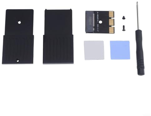 Externe Festplattenbox für Xbox Serie X/S, kompatibel mit CH SN530, 512G/1TB XA1 M.2 NVME 2230, SSDS, leichte Aluminiumlegierung, Schwarz