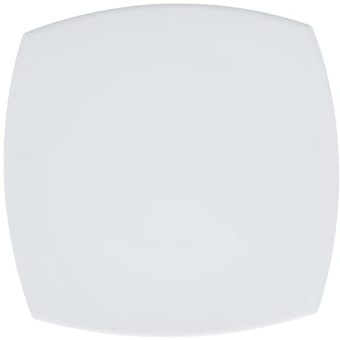 Luminarc H3658 - Plato Cuadrado Postre, Blanco, 19 cm, 1 unidad