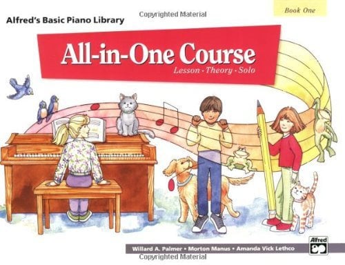 All-in-One Course for Children: Lesson, Theory, Solo, Book 1 (Alfred's Basic Piano Library): Lesson * Theory * Solo