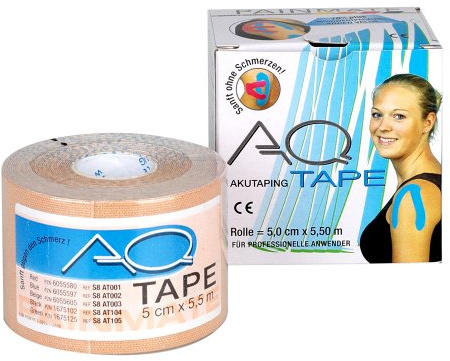 Servoprax S8 AT003 Aq Tape (5 cm x 5.5 m), Hautfarben