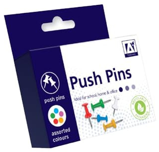 Anker International, Stationery, 175 Push Pins in Tub