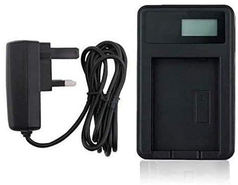Mains Battery Charger for Nikon 1 V1 - D500, D600, D610, D7000, D7100, D7200, D750, D7500, D800, D800E, D810, D810A, D810E, D850 - Z5, Z6, Z6II, Z7, Z7II, Z8 Camera - For MH-25 for EN-EL15 Battery