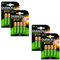 Duracell Pile Rechargeable 1300 mAh AA x 16