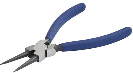 Dapetz 6 Interior Nariz Recta Arandela Anillo de Seguridad Retén de Aceite Pinzas con Resorte para Anillos