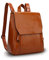 NICOLE&DORIS Mode Damen Rucksack Henkeltaschen Schulrucksack Reisen Daypacks Outdoor Tasche Weich PU Braun