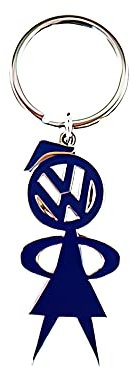 VW Classic Parts VW Girl Keyring - ZCP904111