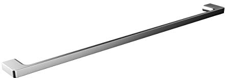 Emco Trend Badetuchhalter (Länge 800 mm, für Badezimmer, Handtuchstange für Badetuch) chrom, 026000181