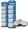 LAPROBING Batteria CR2430 al litio 3 V, bottone della batteria a bottone elettronico (10 pezzi)