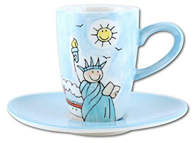 440s.de Mila Keramik Espresso-Tasse mit Untere, New York | MI-88005 | 4045303880054