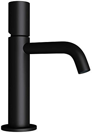 Mai & Mai Waschtischarmatur WAO-7701 Schwarz matt Spültischarmatur 20,7 cm hoch Einhebelmischer
