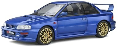 Solido Modellfahrzeug 1:18 Subaru Impreza 22B blau