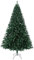 EVRE Classic Green Realistic Artificial Christmas Tree PVC Tips Pine Branches Metal Stand Easy Assembly Bushy Premium Fir Indoor Holiday Decorations (4ft)