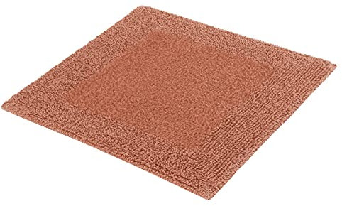 Kleine Wolke Badteppich Cotone, Farbe: Terracotta, Material: 100% Baumwolle, Größe: 50x 50 cm o.A.