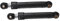 vhbw 2x Amortisseurs compatible avec Bosch WOK2401FF, WOK2431, WOK2430, WOK2430FF, WOK2430II, WOK2430NL, WOK2430SN, WOK2431EU lave-linge - 60 N
