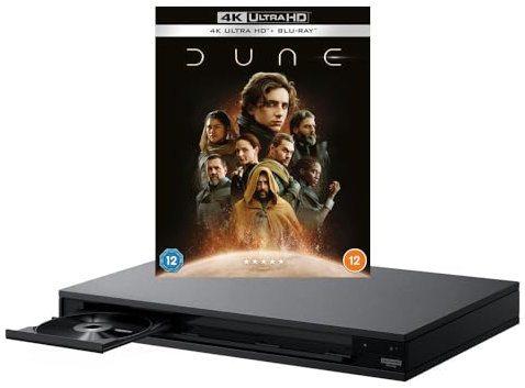 Sony UBP-X800M2 Zone Free MULTIREGION DVD Regions 1-8 - Blu-ray Region A, B & C - Bundle Including Dune 4K UHD Disc