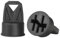 Petellow Housse de protection de contact pour Bosch Powertube 750Wh, Powerpack 545Wh, Powerpack 725Wh (SmartSystem) - Pour batterie Ebike - Porte-vélos - Protection broches B2