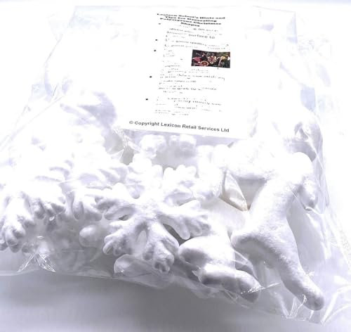 Styropor Weihnachtskugeln 35 Stück Bastelformen zum Bemalen und Dekorieren, Weihnachtsdekorationen