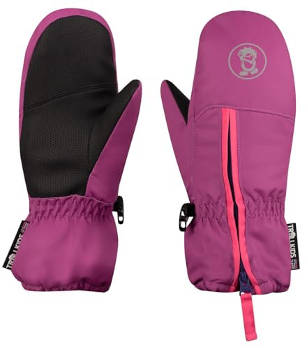 Trollkids Kids Troll Mitten 45, Bright Berry
