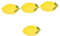 ABOOFAN 4pcs Lemon Plate Ceramic Dish Adorable Lemon Shaped Food Serving Plate for Home Restaurant and Bar Multi-Purpose Dessert Dish Smooth Surface Kitchen Tableware