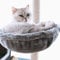Replacement Parts for Cat Tree Hammock - Plush Soft, Skin Friendly, Lightweight, Gray