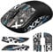 ZORVUJI Mouse Grip Tape, Anti-Rutsch Maus-Aufkleber, Ultrathin Griff-Aufkleber, kompatibel mit Logitech G Pro Wireless Gaming Mouse, für GPW Gaming Maus, für G Pro Wireless Maus (SchwarzX)