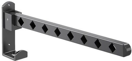 LearnLyrics Wäscheständer zur Wandmontage, Wandtrockner, Wandtrockner, zusammenklappbar, Wandmontage, zusammenklappbar, Wandtrockner, für Badezimmer, Balkon