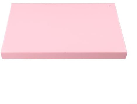 Praktisches Serviertablett aus Eisen mit Griffen, ideal für den täglichen Gebrauch in Küche oder Wohnzimmer (rosa)