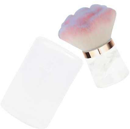 EPIGEIST Brosse À Poussière Pour Ongles En Forme De Fleur Brosse Nettoyante Pour Poudre Outil De Dépoussiérage Doux Pour Manucure Pour Maison Et Salon 2.95X2.28X2.28in