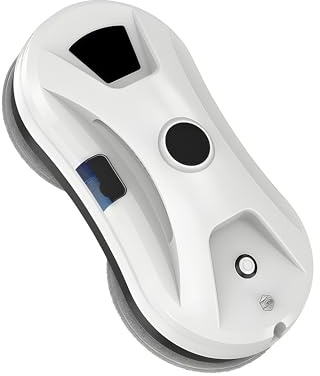 Fensterputzroboter mit Fernbedienung, 5600 Pa Fensterroboter mit Intelligenter Navigation & Kantenerkennung, 3 Automatische Reinigungsmodi, Nass & Trockenreinigung, für Fenster, Glas, Spiegel,Fliesen