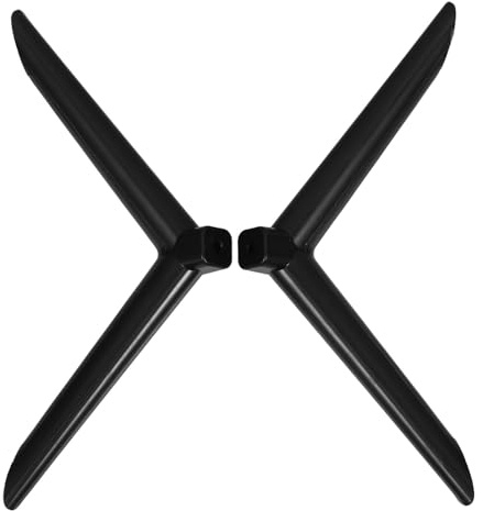 Generic Universal Tv Stand 40 Inch Tv Legs Replacement with Single-hole Design for Television Easy Installation Living Room and Conference Rooms