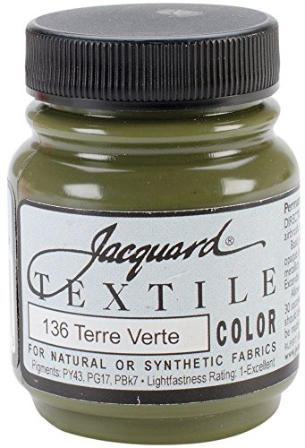 Jacquard Products Terreverte-Textile Color Paint, Acrylic, Multicolour