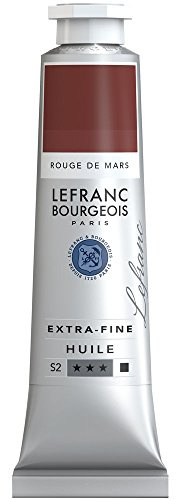 Lefranc Bourgeois, oil-based paint, Mars Red, 40ml