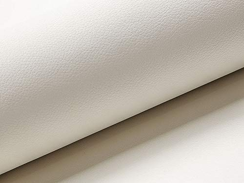 10 Meter Kunstleder Soft 031 Weiß