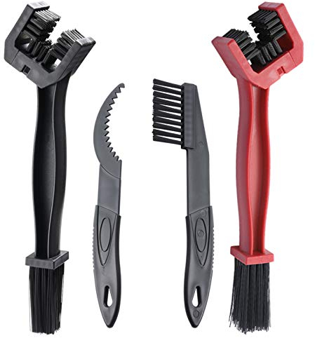Bynccea Bicycle Chain Cleaning Tool Kit,Bike Chain Crankset Cleaner Brush,Cycling Washer Cleaner Brush Tools