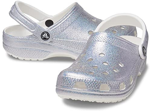 Crocs Unisex Adult Classic Glitter Clog, Mehrfarbig/Meereswellen (Ocean Tides), 36/37 EU