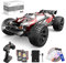DEERC 9206E DIY Extra Shell 1:10 Scale Large RC Cars,48+ KM/H Hobby Grade High Speed Remote Control Car for Adults Boys,All Terrain 4WD 2.4GHz Off Road Monster RC Truck with 2 Battery for 40+ Min Play