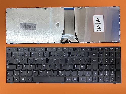 T-ProTek Teclado negro compatible con IBM Lenovo IdeaPad G50-70M, G50-75