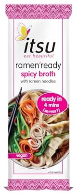 itsu Ramen Ready Noodles 86g | Original Broth | Authentic Japanese Flavour | Ribbon Tied Ramen Noodles | Pack of 6