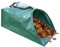 Recogedor de hojas – Recogedor de hojas manual para el jardín, bolsa de recogida de hojas multifuncional | 200 L portátil recogedor de residuos de césped y jardín, mango ergonómico para recoger