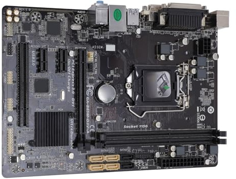 Computer-Motherboard, DDR3 X 2 DIMM-Steckplatz, Gaming-Motherboard, Ersatz-Motherboard für LGA 1150 für Core I7, Erweiterbare PCI-E-Steckplatzoptionen