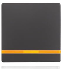 Tecla con 2 indicadores luminosos, Q.x, antracita