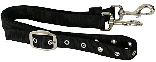 York Ausbindezügel Ausbinder Nylon mit Gummiringen Longierzügel Stoßzügel (Cob)