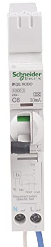 iKQE RCBO 1PPNs 6A C 30mA A-type