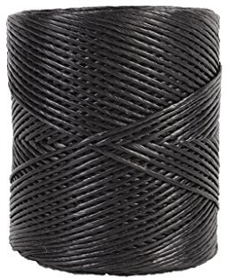 Cofan 08101090 Hilo de Rafia, Negro, 750 g