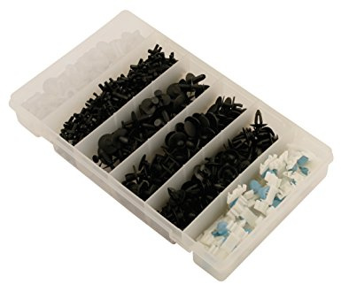 Genuine Connect Assorted Trim Clips Box 290 Pieces Workshop Garage DIY Handy - Part Number 36025