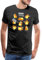 Spreadshirt Hamster Handy Yoga Männer Premium T-Shirt, L, Schwarz