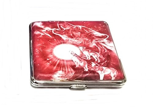 Zigarettenetui Etui für Zigaretten aus Metall Verschiedene Motive (Motiv 2)
